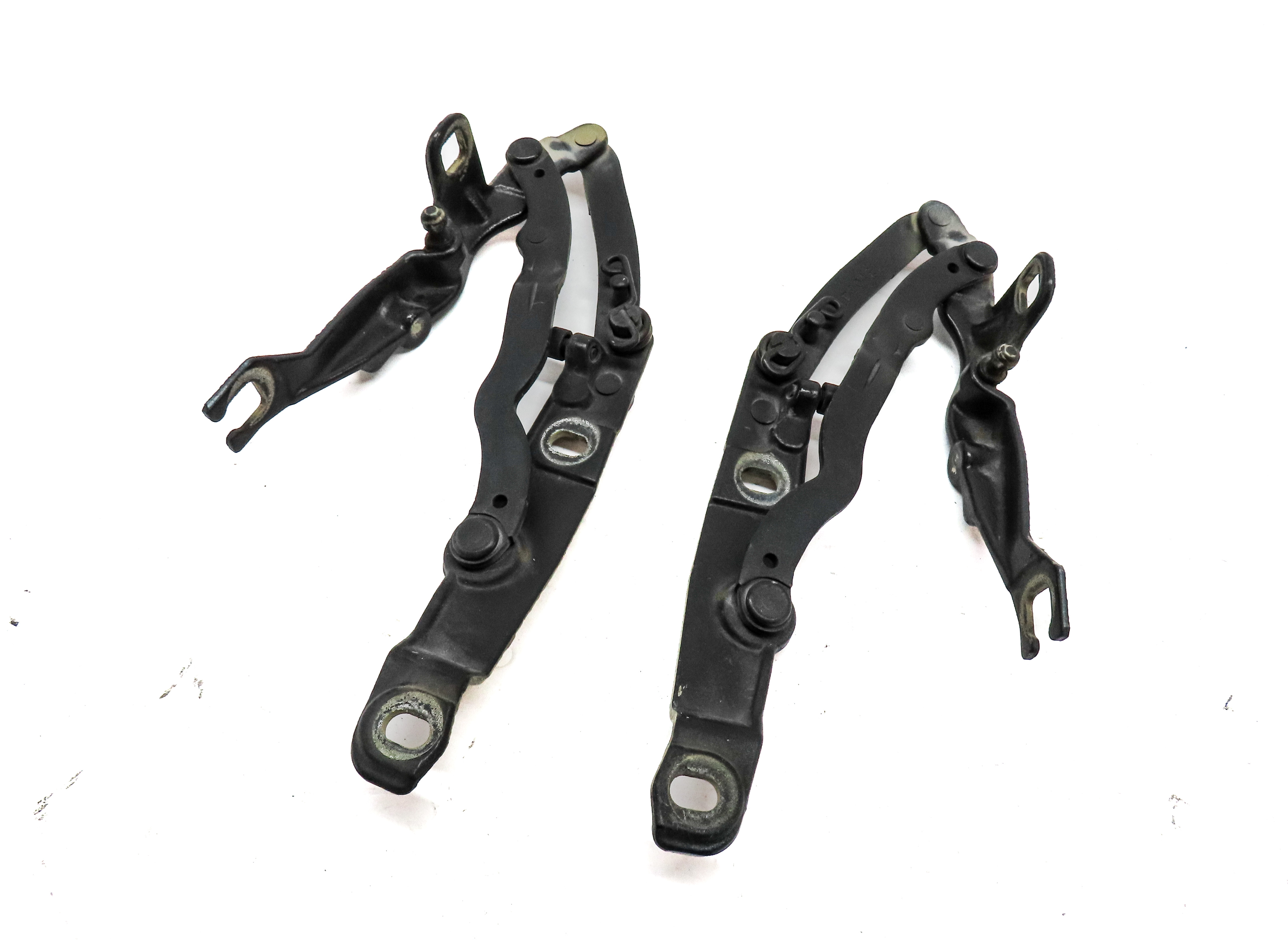 2005 BMW Z4 CONVERTIBLE (E85) REAR LEFT & RIGHT TRUNK LID HINGE SET/2 (BLUE) — exact item pictured